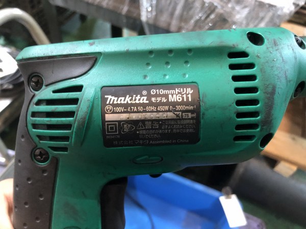 中古お買い得品・1山販売等 【電気ドリル】M611 Makita/マキタ