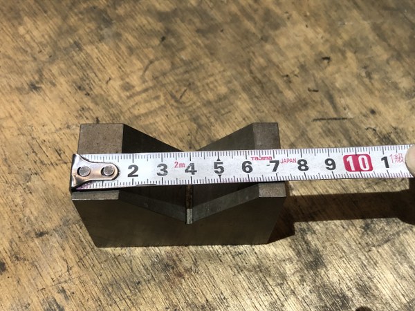 中古ブロック類 【Vブロック】サイズ72x30x50ｍｍ 不明