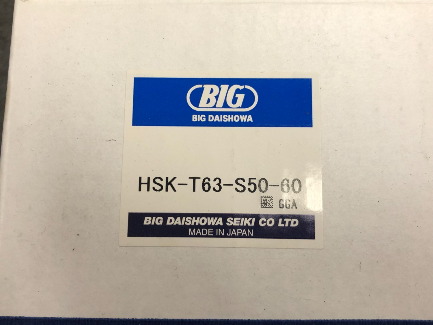 中古HSK-63 切削ホルダー HSK-T63-S50-60 大昭和精機