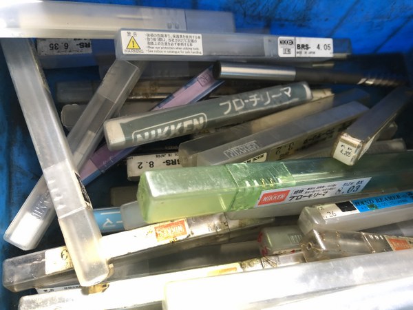 中古ブローチ・キーシーター用工具 ブローチリーマ(1山） NIKKEN/日研