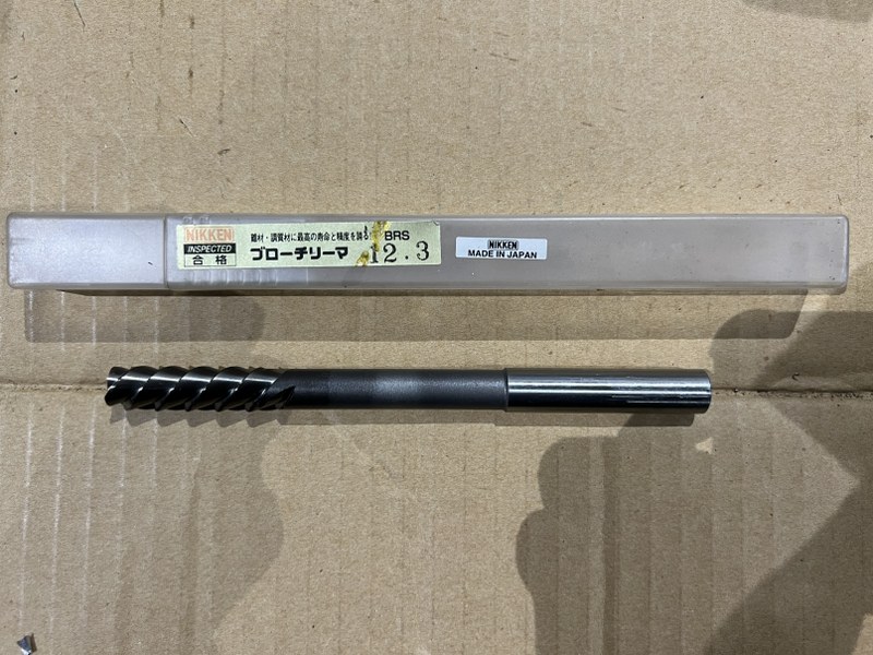 中古ストレートリーマ 【プロ－チリ－マストレートシャンク】BRS 12.3 NIKKEN/日研