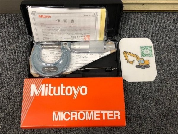 中古外側マイクロメーター OM-019W ミツトヨ