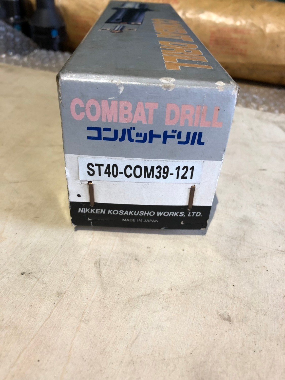 中古ドリル [コンバットドリル]ST40-COM39-121 NIKKEN