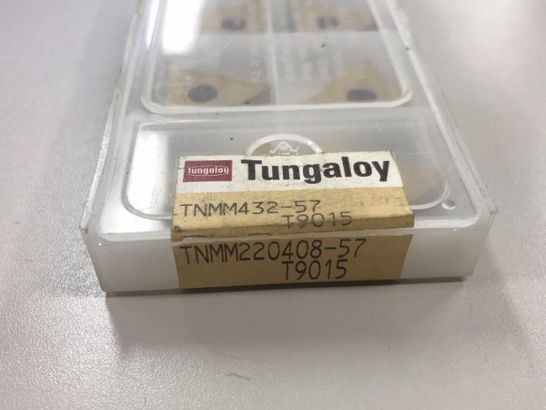 中古インサート（チップ） 【チップ】TNMM220408-57-T9015 タンガロイ/Tungaloy