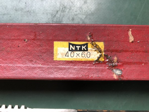 中古タップ 【タップ】40ｘ6.0 NTK