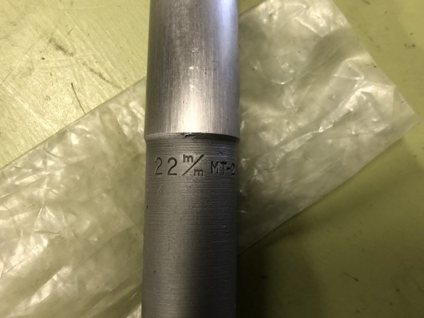 中古マシンリーマ 【マシンリーマ】22m/m　MT.2 大洋ツール/TAIYO TOOL